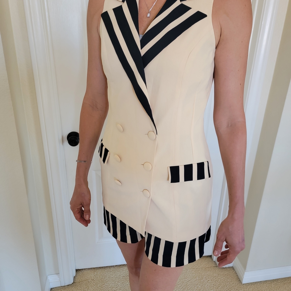 Very Elegant Suit Vest & Shorts